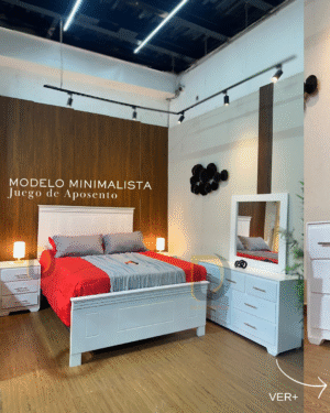 JUEGO DE HABITACION MINIMALISTA